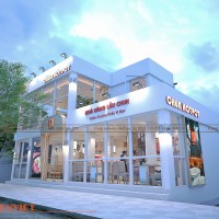 Thiết kế nhà hàng lẩu Chun