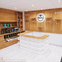 Thiết kế nội thất hiệu sách - Minh Châu - Thanh Hóa