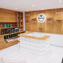 Thiết kế nội thất hiệu sách - Minh Châu - Thanh Hóa