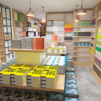 Thiết kế nhà sách Alpha Books