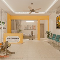 Thiết kế phòng khám nhi Bé Yêu