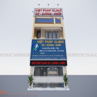 Thiết kế phòng khám Việt Pháp clinic Cơ - Xương - Khớp