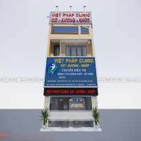 Thiết kế phòng khám Việt Pháp clinic Cơ - Xương - Khớp