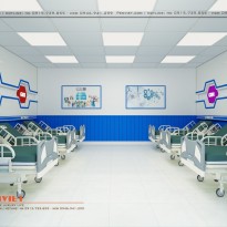 Thiết kế phòng khám đa khoa Thảo Anh 600m2, Đồng Nai