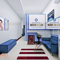 Thiết kế phòng khám da liễu Bích Hiền - Tân Bình