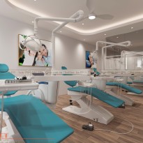 Thiết kế phòng khám nha khoa Dr Anh Tá