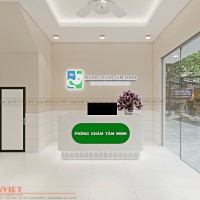 Thiết kế phòng khám gan mật Tâm Minh