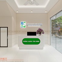 Thiết kế phòng khám gan mật Tâm Minh