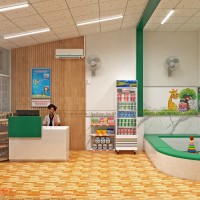 Thiết kế phòng tiêm chủng Keo Mony