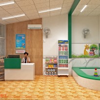 Thiết kế phòng tiêm chủng Keo Mony