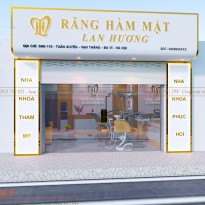 Thiết kế phòng khám răng hàm mặt Lan Hương