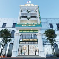 Thiết kế trung tâm chăm sóc mẹ và bé MHC 300m2 chị Tình, Bắc Ninh