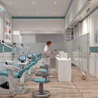 Thiết kế thi công, cải tạo phần thô phòng khám nha khoa quốc tế Minh Khôi