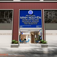 Thiết kế phòng khám sản phụ khoa Minh Nguyên