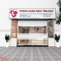 Thiết kế phòng khám Minh Tâm Eco