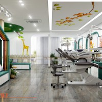 Thiết kế phòng khám nha khoa trẻ em - Hà Nội