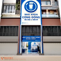 Thiết kế phòng khám nha khoa thẩm mỹ Cộng Đồng 300m2