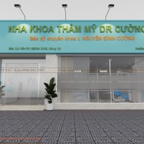 Thiết kế phòng khám nha khoa thẩm mỹ Dr.Cường