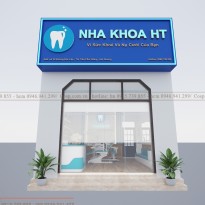 Thiết kế phòng khám nha khoa HT