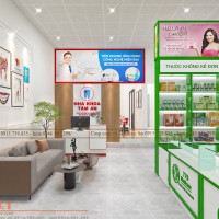 Thiết kế phòng khám nha khoa và nhà thuốc Tâm An