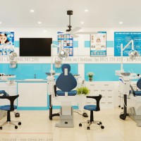 Thiết Kế Phòng Khám Nha Khoa - Thành Đồng - Thái Bình
