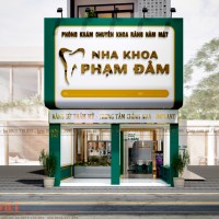 Thiết kế phòng khám nha khoa Pham Đảm