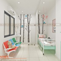 Thiết kế phòng tiêm ngừa Thiên Phú