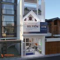 Thiết kế phòng khám tư nhân bác sĩ Tiến