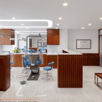 Thiết kế phòng khám nha khoa 34m2