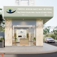 Thiết kế phòng khám mắt bác sĩ Như Tùng