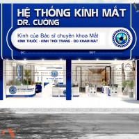 Thiết kế phòng khám mắt và showroom kính mắt Dr. Cường