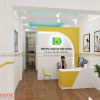 Thiết kế phòng khám nhi đồng 60m2