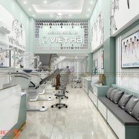 Thiết kế phòng khám chuyên khoa răng hàm mặt Việt Hà