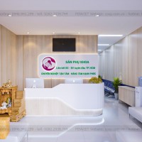 Thiết kế phòng khám sản phụ khoa Sài Gòn Hoàng Lan