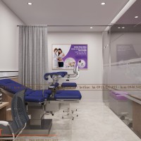 Thiết kế phòng khám sản phụ khoa Bác Sĩ Lâm