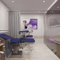 Thiết kế phòng khám sản phụ khoa Bác Sĩ Lâm