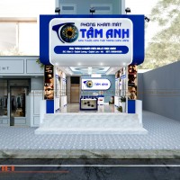 Thiết kế phòng khám mắt Tâm Anh