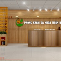 Thiết kế phòng khám đa khoa đông tây y kết hợp Thiện Đức 400m2