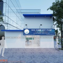 Thiết kế phòng khám nha khoa Việt Pháp