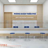 Thiết kế phòng xét nghiệm y khoa Thiên Phú