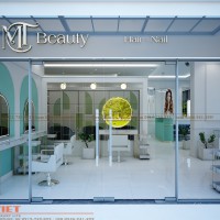 Thiết kế tiệm tóc và nail MT Beauty