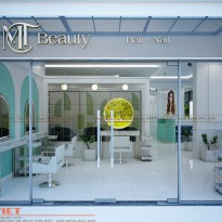 Thiết kế tiệm tóc và nail MT Beauty