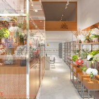 Thiết Kế Shop Hoa Kết Hợp Văn Phòng Luật Ánh Dương