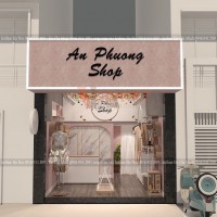 Thiết kế shop thời trang An Phương Shop