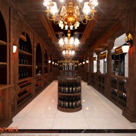 Thiết kế Showroom rượu vang London Wine