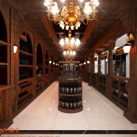 Thiết kế Showroom rượu vang London Wine