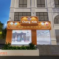 Thiết kế siêu thị mẹ và bé Chang Kids