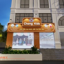 Thiết kế siêu thị mẹ và bé Chang Kids
