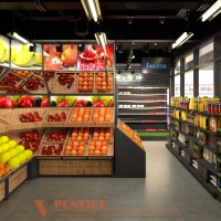Thiết kế siêu thị FIFI FOOD- Quận 2, HCM