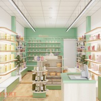 Thiết kế cửa hàng tiện lợi chị Sương- Q1